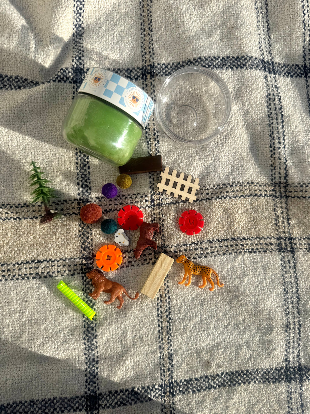 Zoo Animal Dough Globe