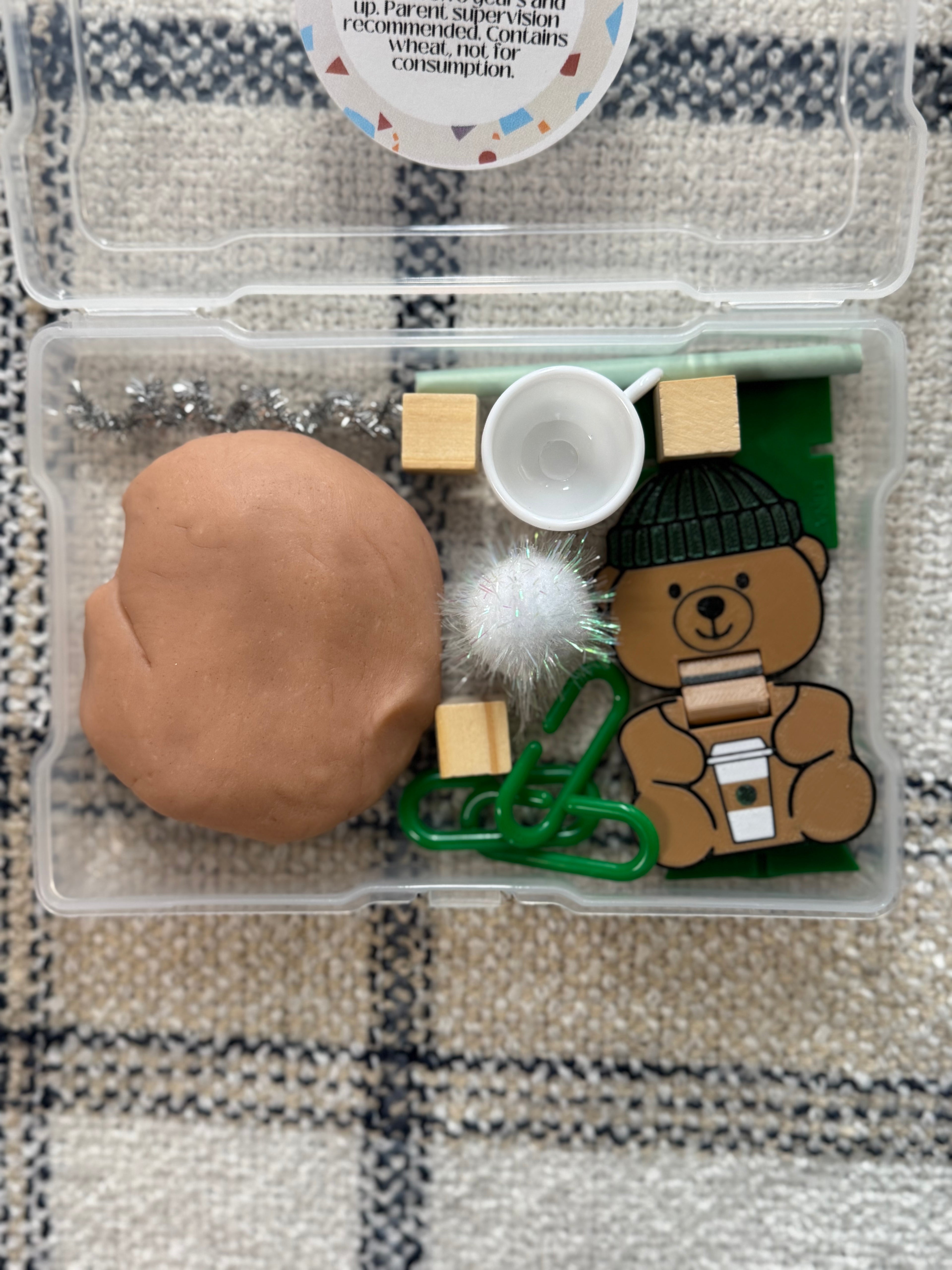 Bear Cup Busy Box